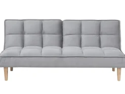 Sofa kanapa rozkładana 3-osobowa jasnoszara