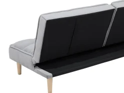 Sofa kanapa rozkładana 3-osobowa jasnoszara