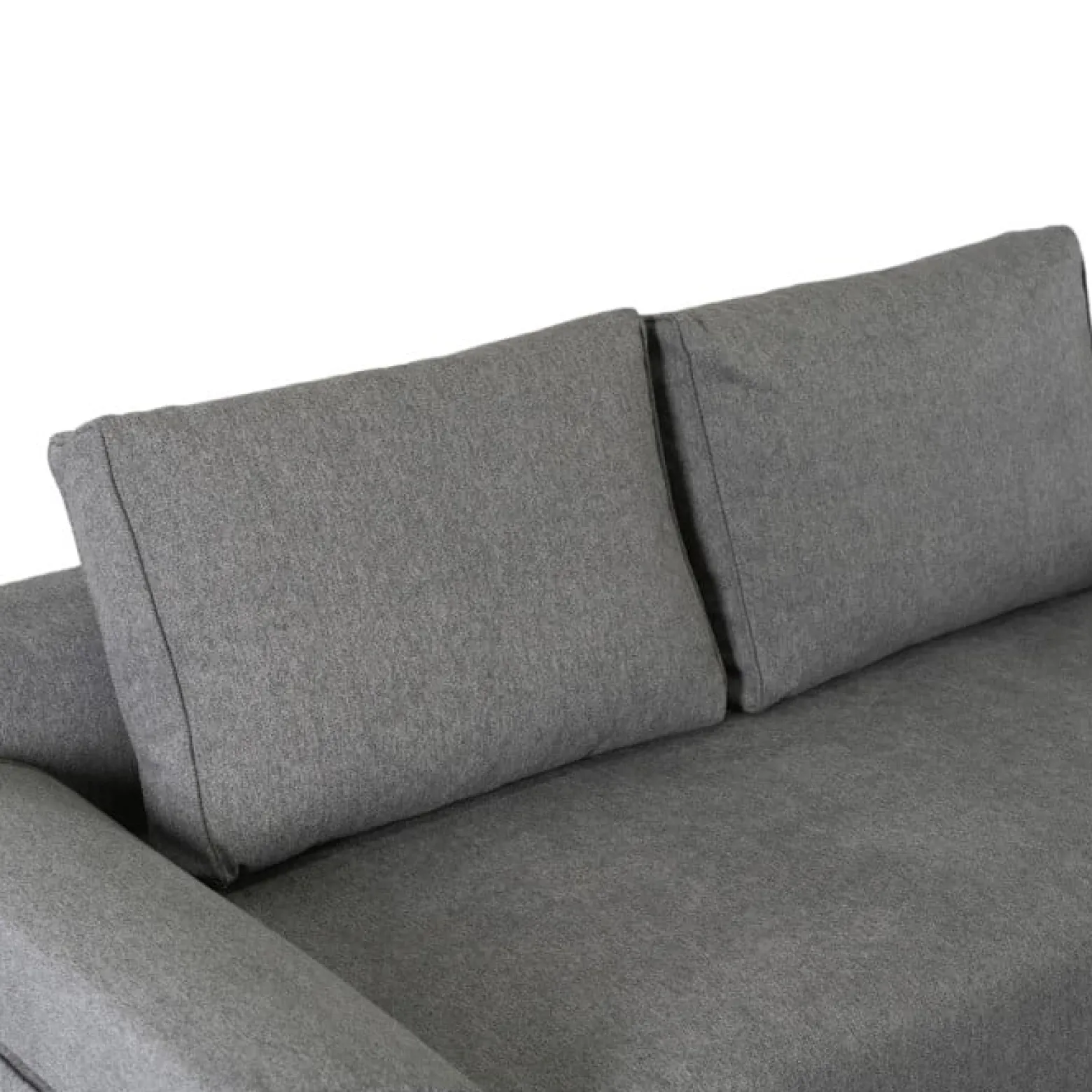 Sofa Kanapa Rozkładana z Funkcją Spania Wersalka Dwuosobowa Szara RENO