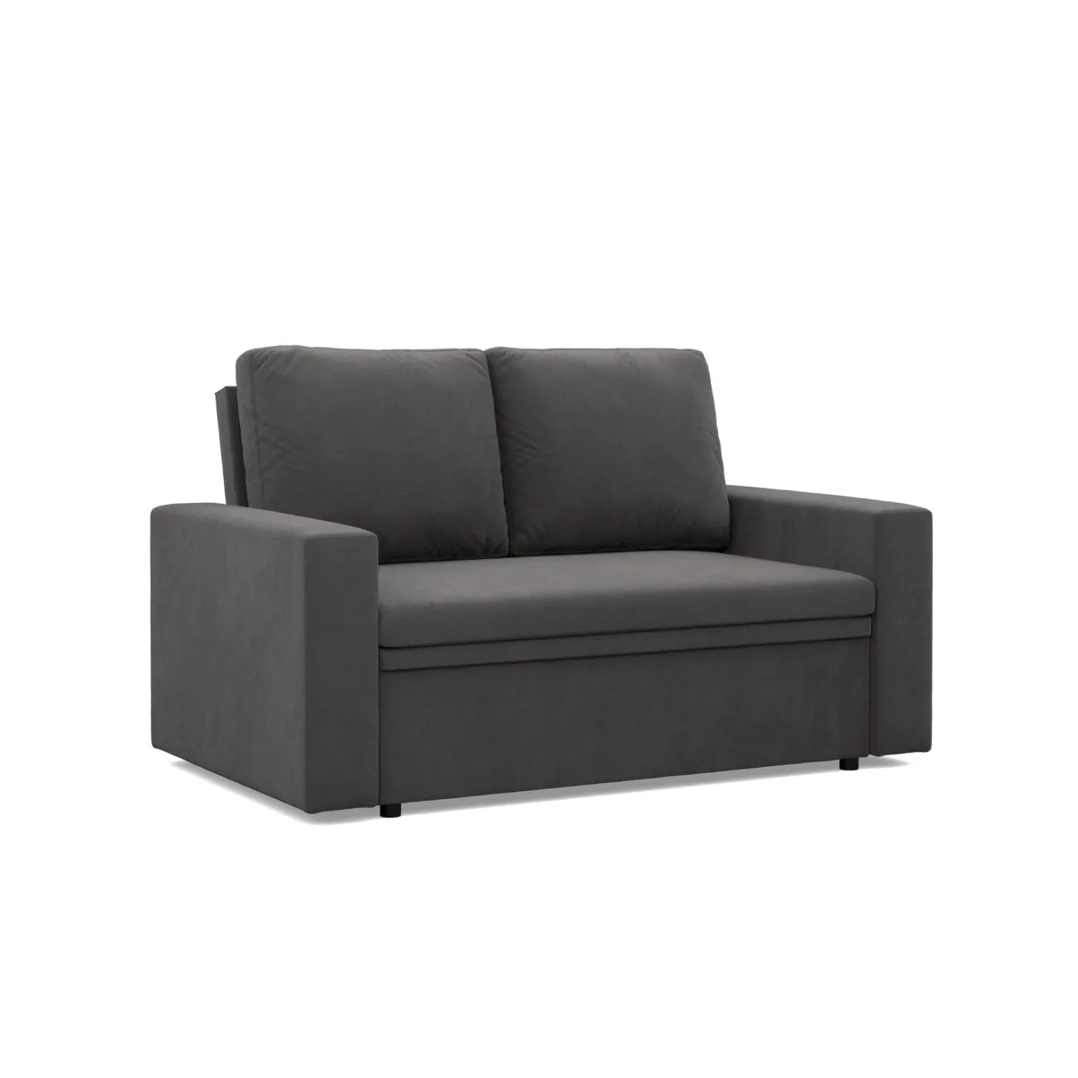 SOFA KANAPA rozkładana z funkcją spania do salonu szara