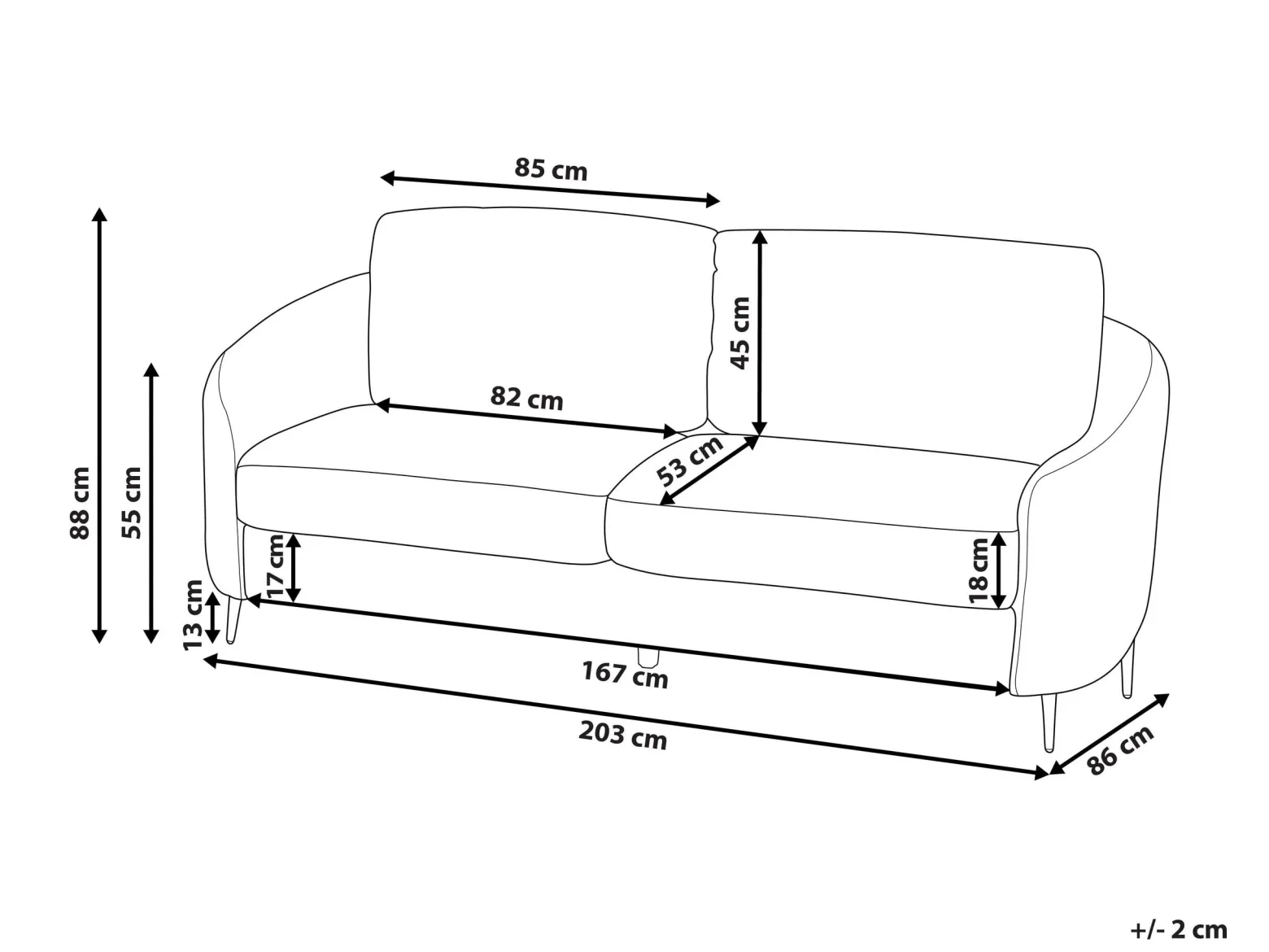 Sofa kanapa trzyosobowa tapicerowana zielona