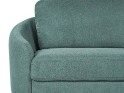 Sofa kanapa trzyosobowa tapicerowana zielona