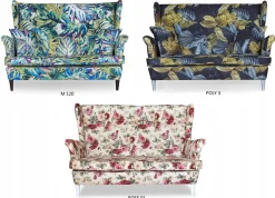 Sofa kanapa uszak Ari Print skandynawskaFamily Meble róże