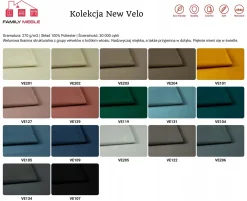 Sofa kanapa uszak Ari skandynawska Family Meble ciemno szara