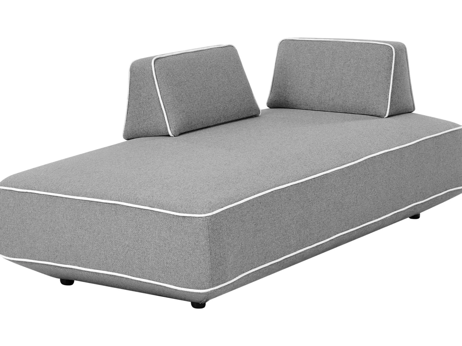 Sofa leżanka szara
