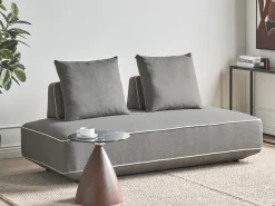 Sofa leżanka szara