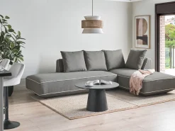 Sofa leżanka szara