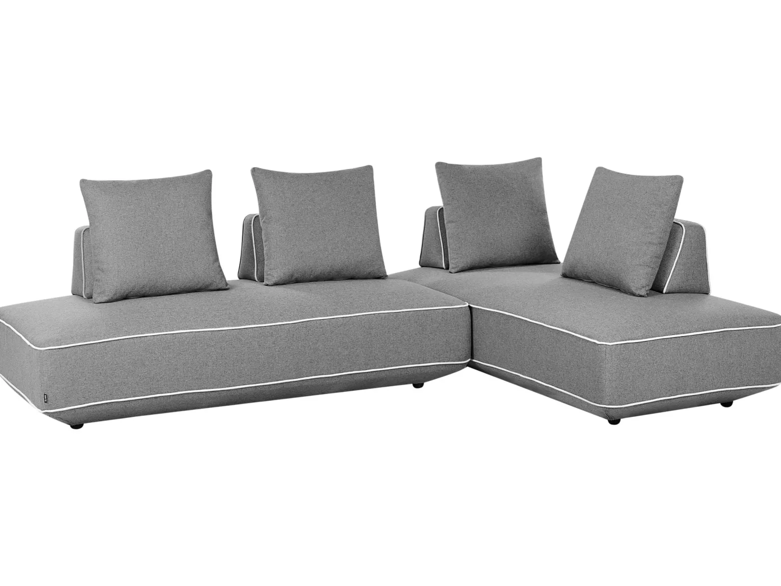 Sofa leżanka szara