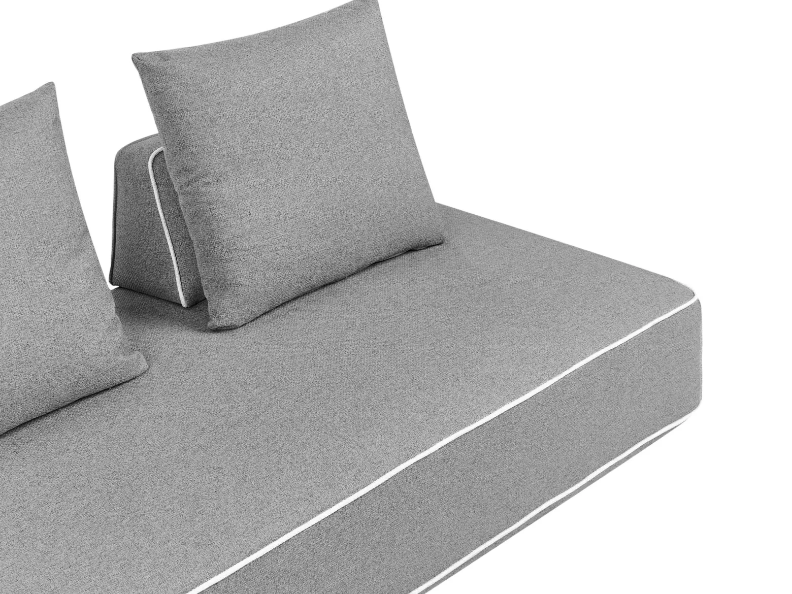 Sofa leżanka szara