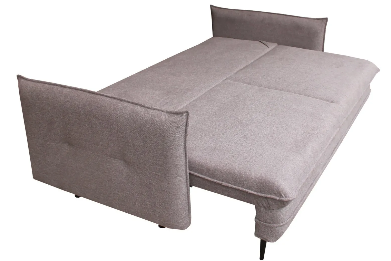 Sofa milagro z funkcją spania 195x135cm szarobeżowa matana15