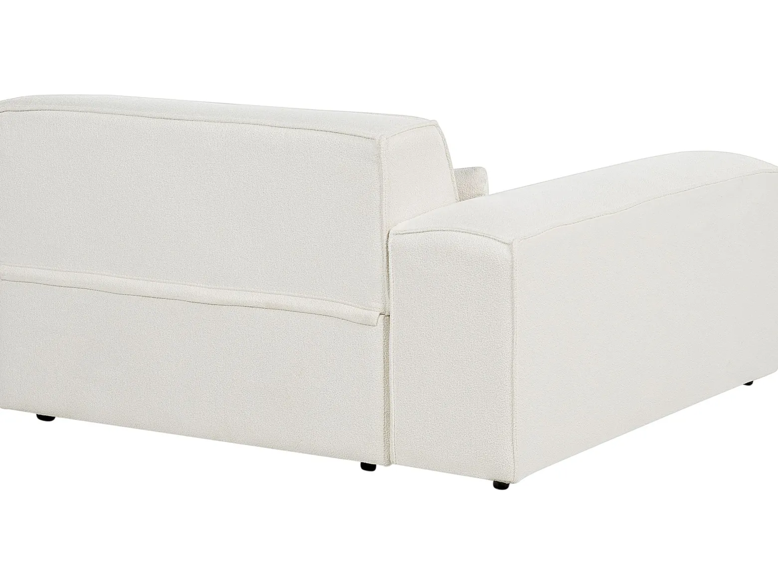 Sofa modułowa HELLNAR Boucle Złamana biel dla 2 osób