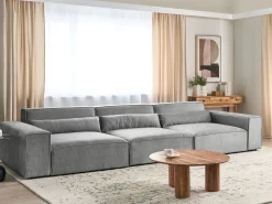 Sofa modułowa 3-osobowa szara