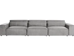 Sofa modułowa 3-osobowa szara