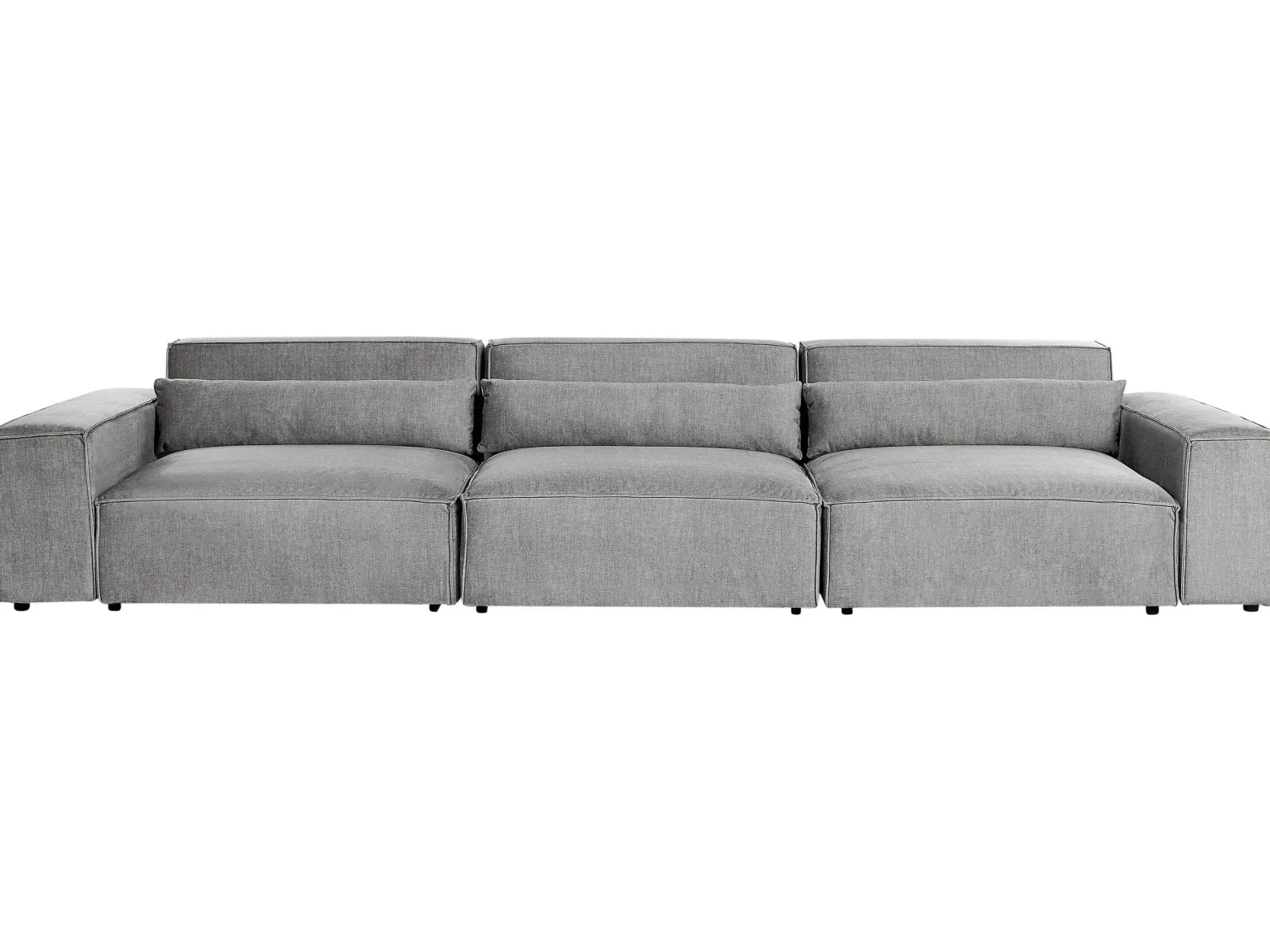 Sofa modułowa 3-osobowa szara