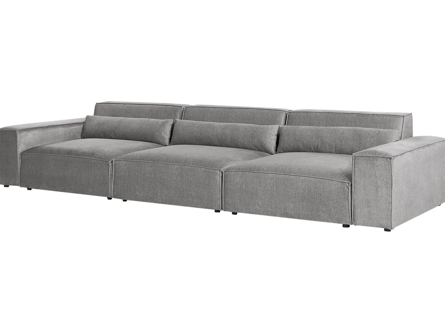 Sofa modułowa 3-osobowa szara