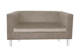 Sofa Monaco noga 15cm biała Pa