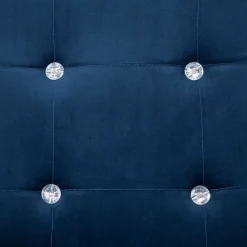 Sofa Niebieski Tkanina vidaXL