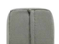 Sofa ogrodowa kanapa 2-osobowa ciemnoszara