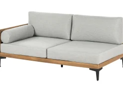 Sofa ogrodowa narożna 4-osobowa z poduchami