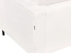 Sofa 3-osobowa biała boucle
