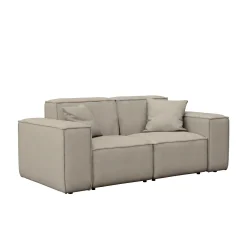 Sofa 2-osobowa Patio, tkanina Odyssey, cement (02)