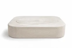 Sofa piankowa Ova z funkcją spania granatowy sztruks