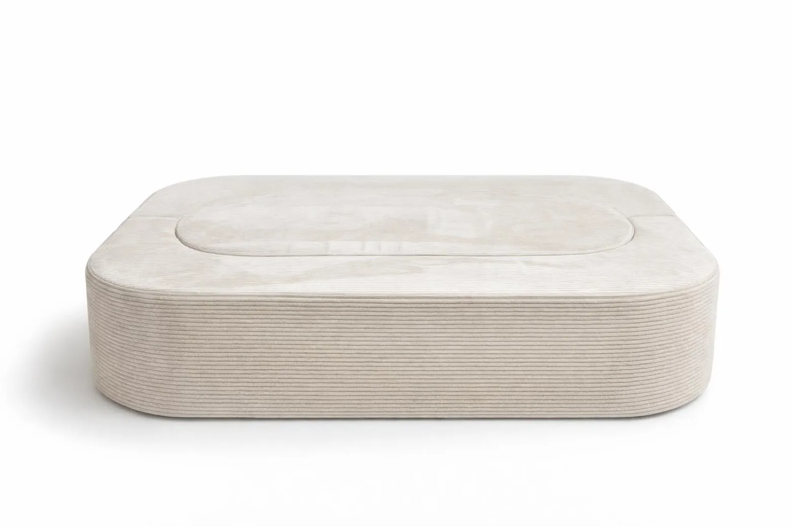 Sofa piankowa Ova z funkcją spania granatowy sztruks