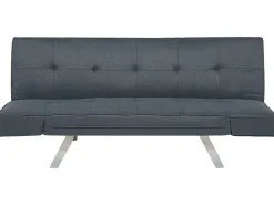 Sofa rozkładana funkcja spania szary