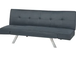 Sofa rozkładana funkcja spania szary
