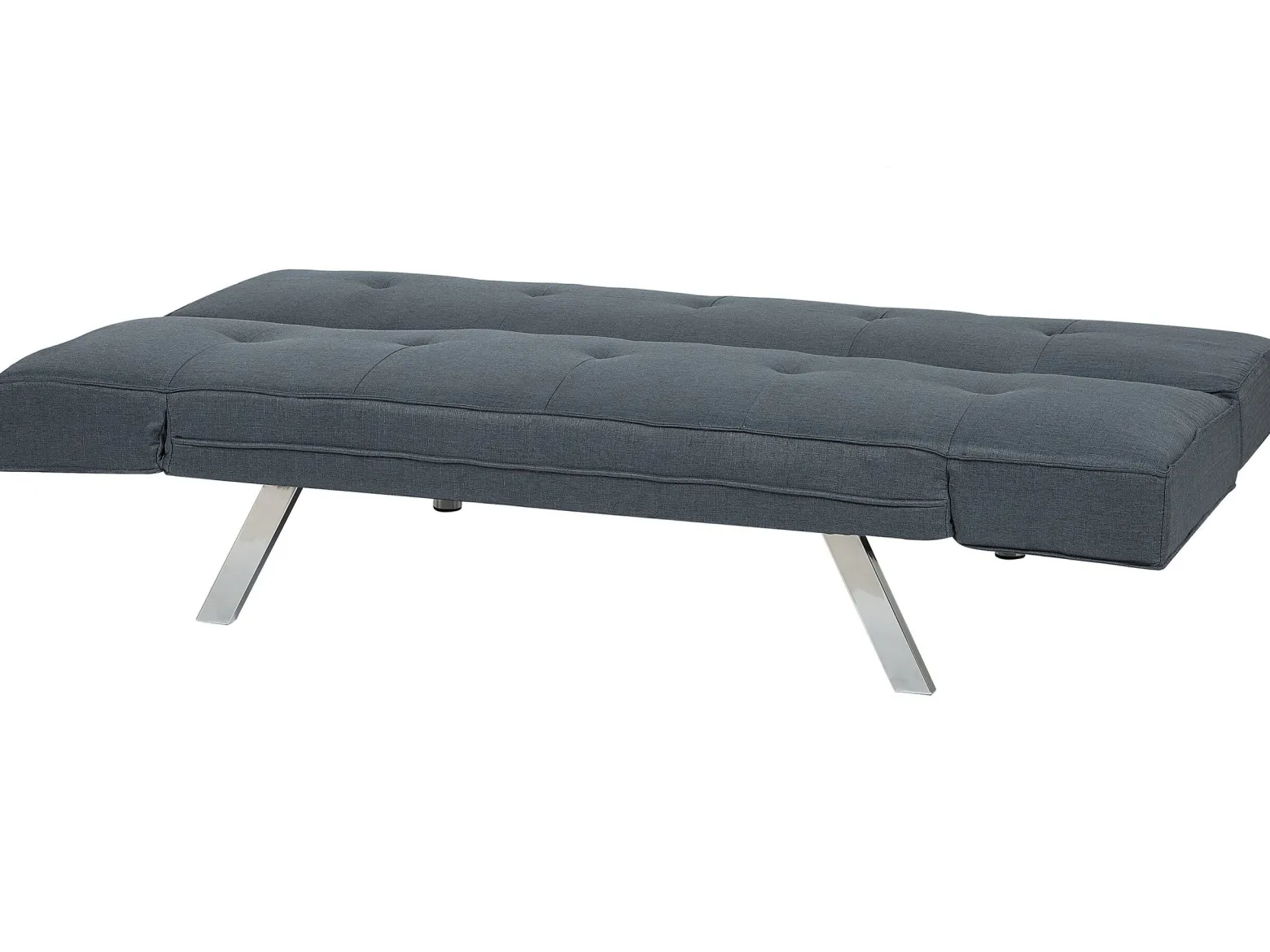 Sofa rozkładana funkcja spania szary
