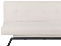 Sofa rozkładana funkcja spania biała