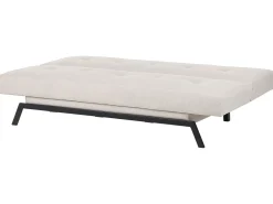 Sofa rozkładana funkcja spania biała