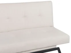 Sofa rozkładana funkcja spania biała