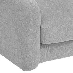 Sofa rozkładana Guppy szara jasna w stylu nowoczesnym