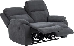 Sofa rozkładana Mora 2-osobowa szara automatyczna