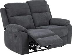 Sofa rozkładana Mora 2-osobowa szara automatyczna