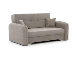 Sofa rozkładana z funkcją spania LAINE beżowa