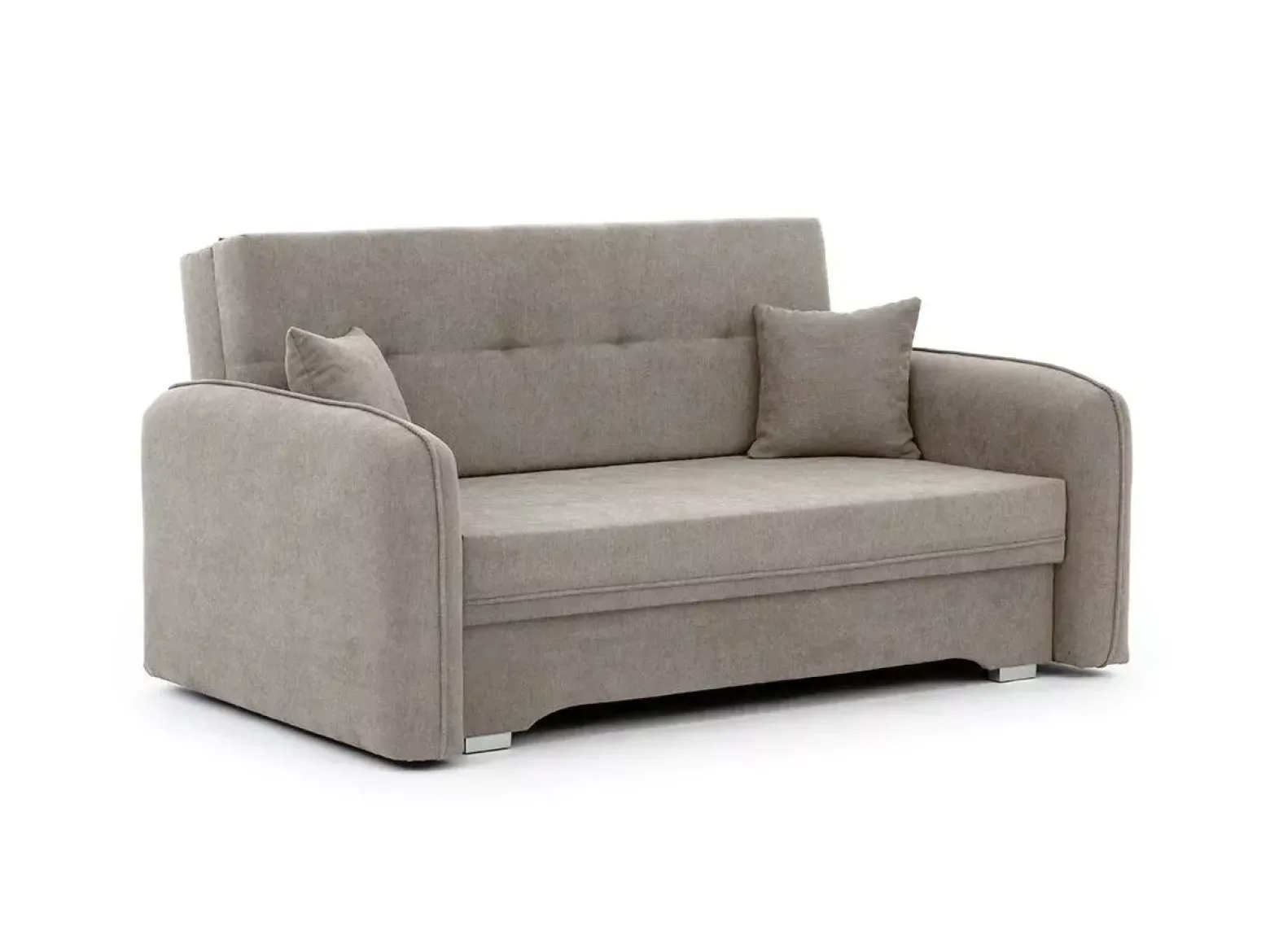 Sofa rozkładana z funkcją spania LAINE beżowa
