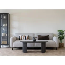 Sofa Salvador Boucle beżowa w stylu skandynawskim