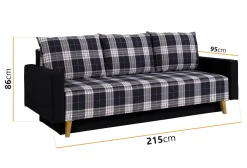 Sofa skandynawska Aster