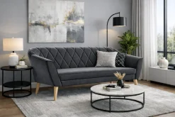 Sofa Skandynawska 3 osobowa GLORIA styl skand riviera 91