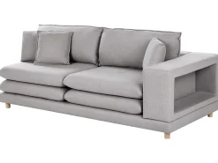 Sofa tapicerowana 2-osobowa szara