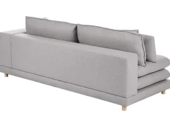 Sofa tapicerowana 2-osobowa szara