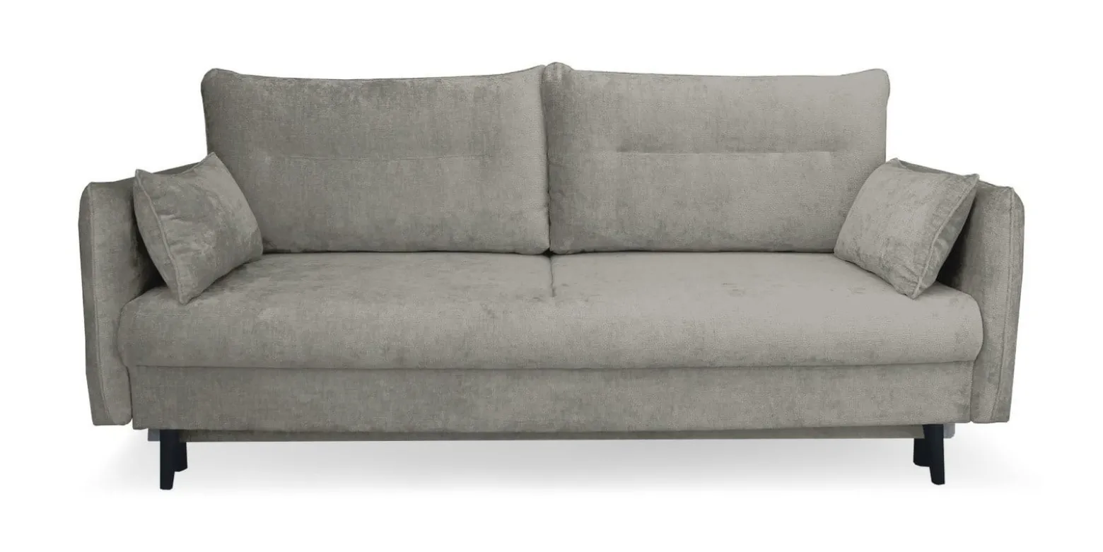 Sofa totana szarobrązowa aragon 20 z funkcją spania