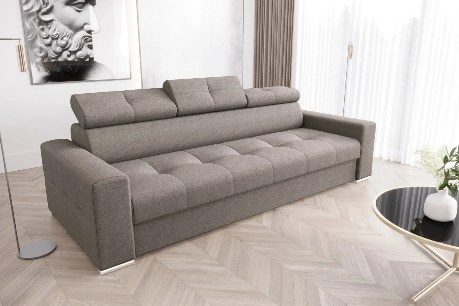 Sofa trzyosobowa Margo III 273 bez funkcji spania tkanina