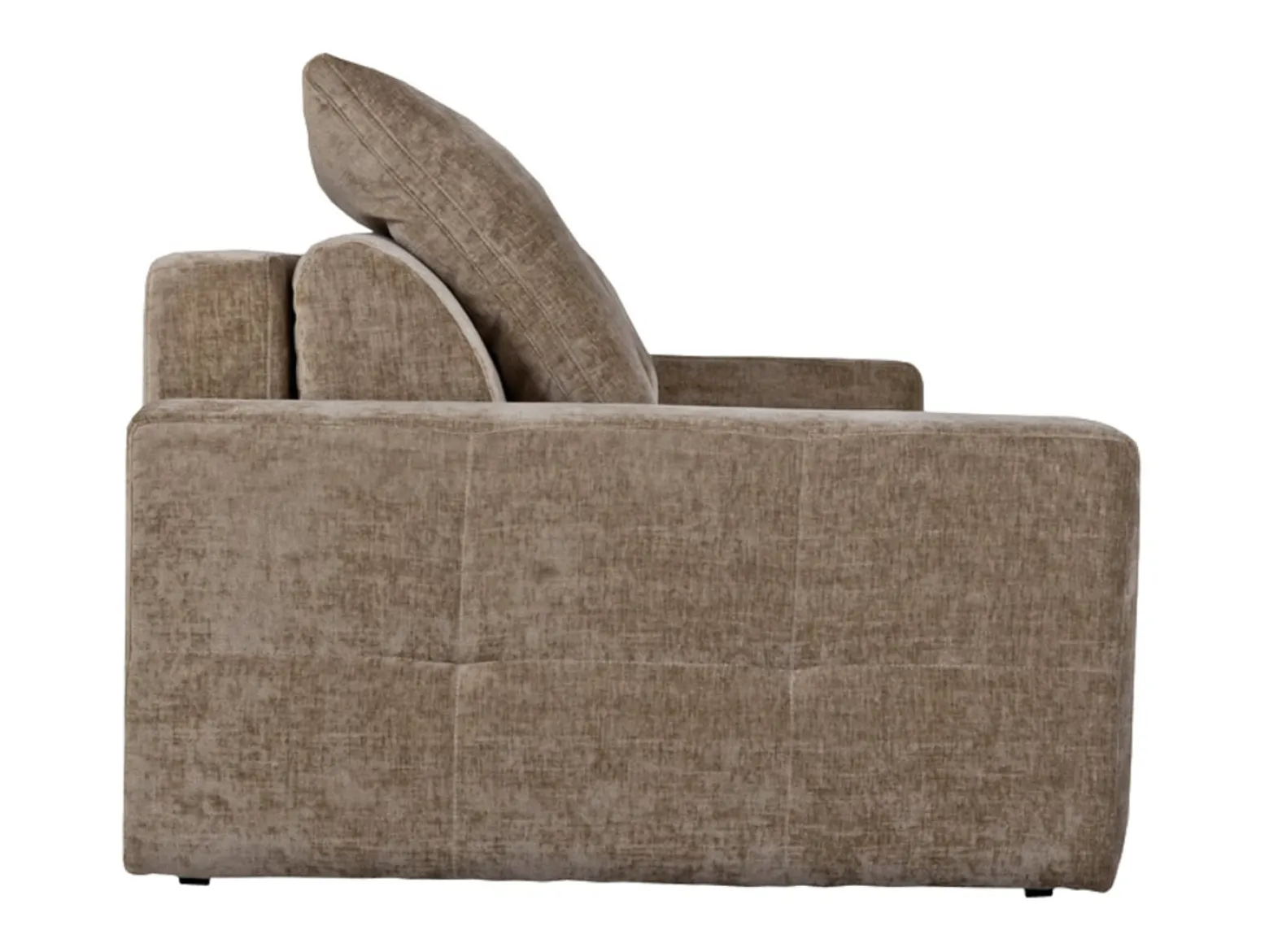 Sofa trzyosobowa Vibe rozkładana z pojemnikiem taupe