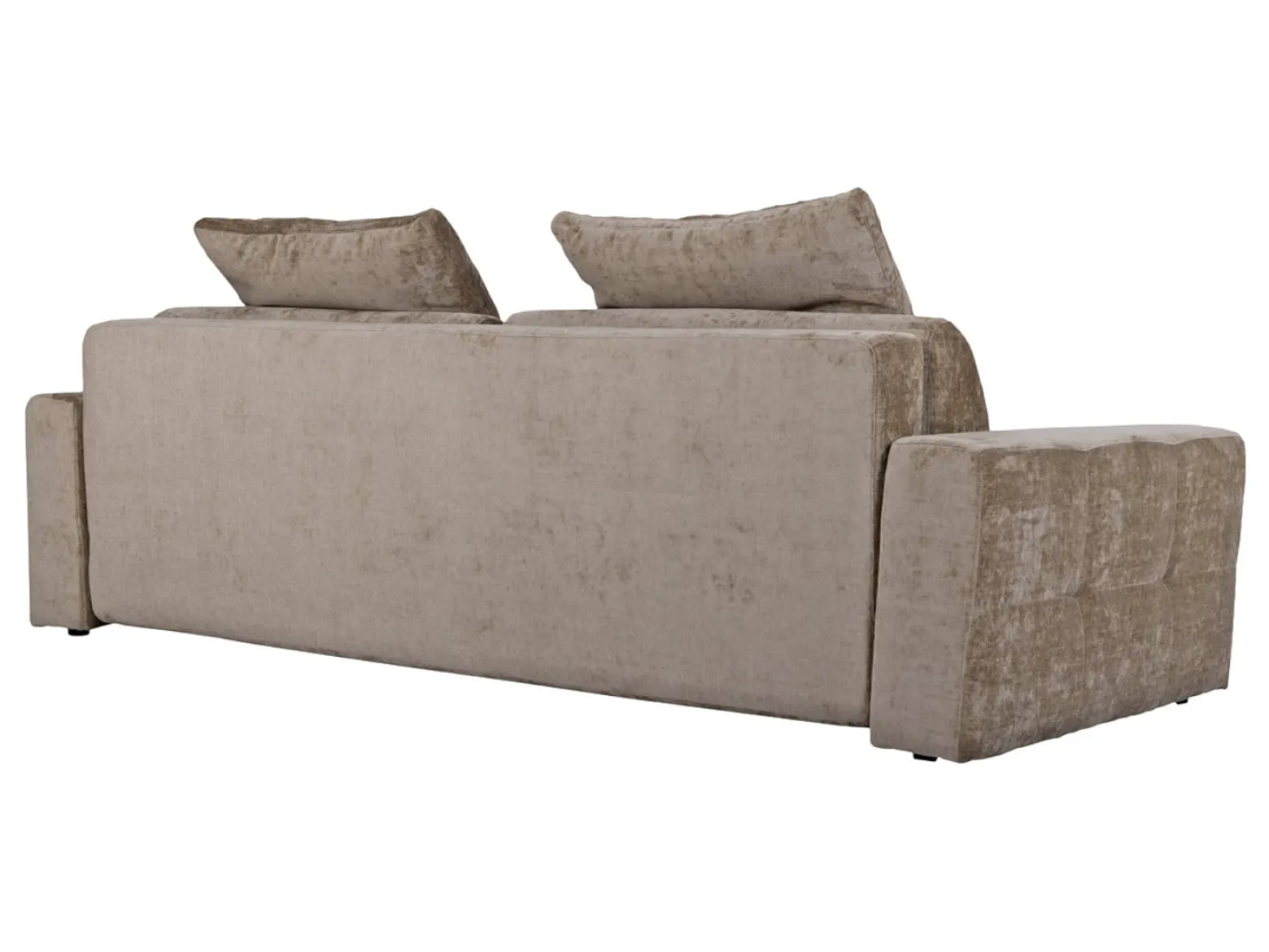 Sofa trzyosobowa Vibe rozkładana z pojemnikiem taupe