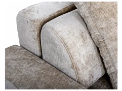 Sofa trzyosobowa Vibe rozkładana z pojemnikiem taupe