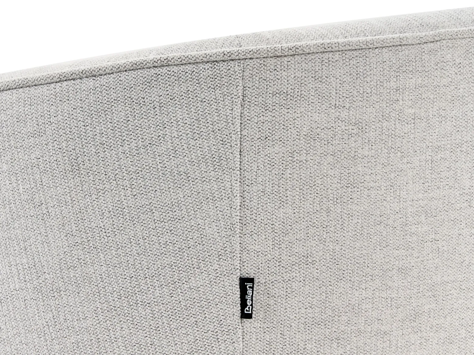 Sofa welurowa w stylu glamour złamana biel