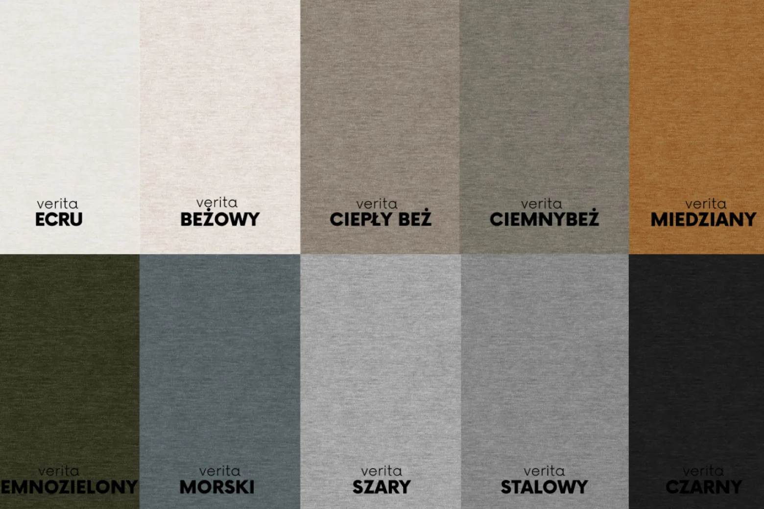 Sofa w kształcie L MODENA Studio, tkanina Verita, Ciepły beż Prawostronny